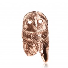 Owl Ring Rose Gold 